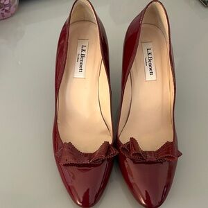 LK Bennett Burgundy Heels